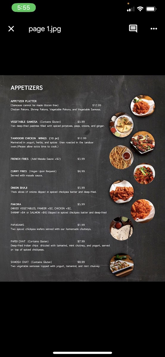 Menu Fishtail Cuisine Of India & Nepal-7