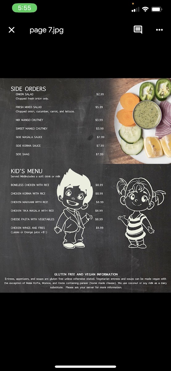 Menu Fishtail Cuisine Of India & Nepal-9